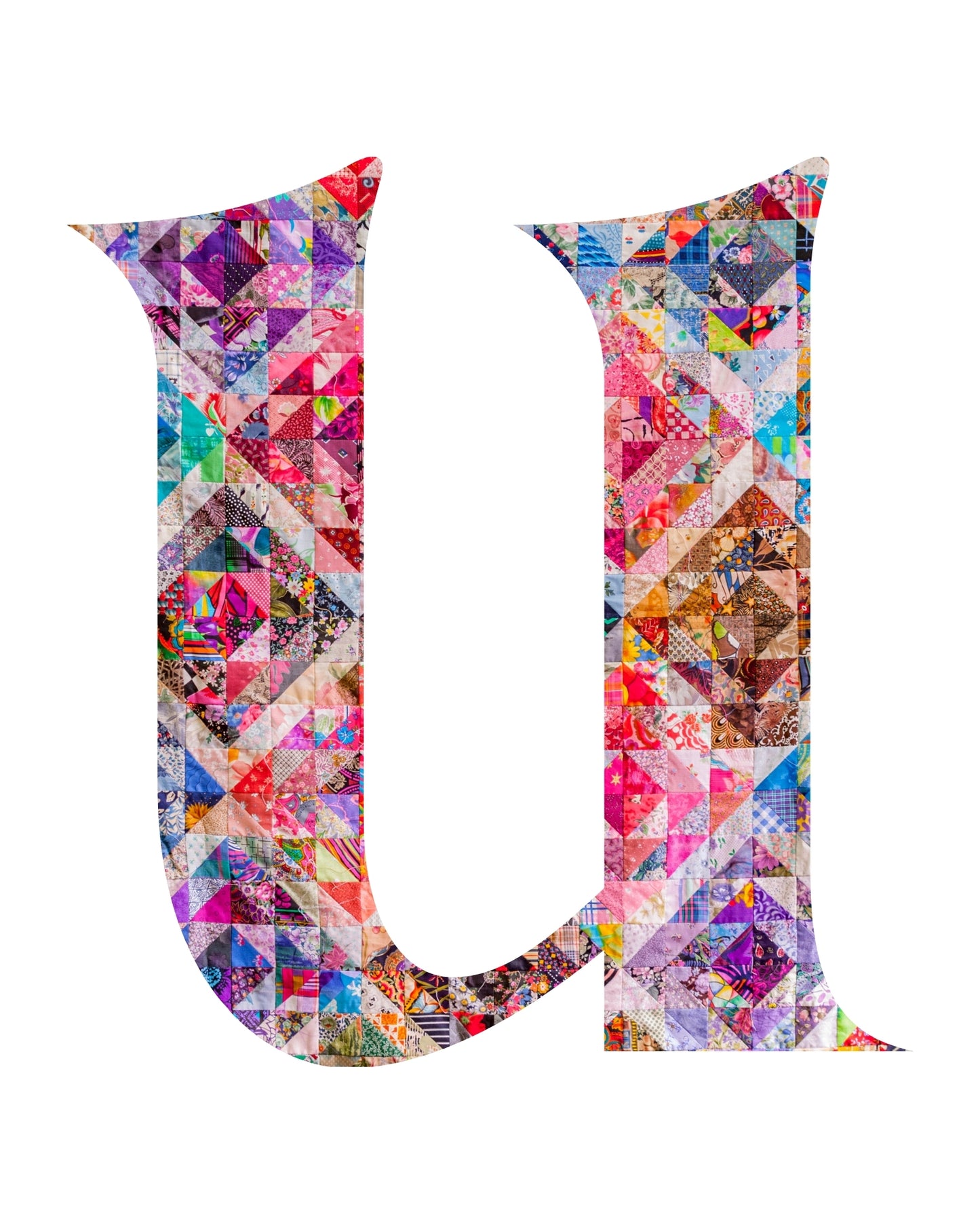 5"x7" Personalized Monogram Quilter Gift Wall Art Print