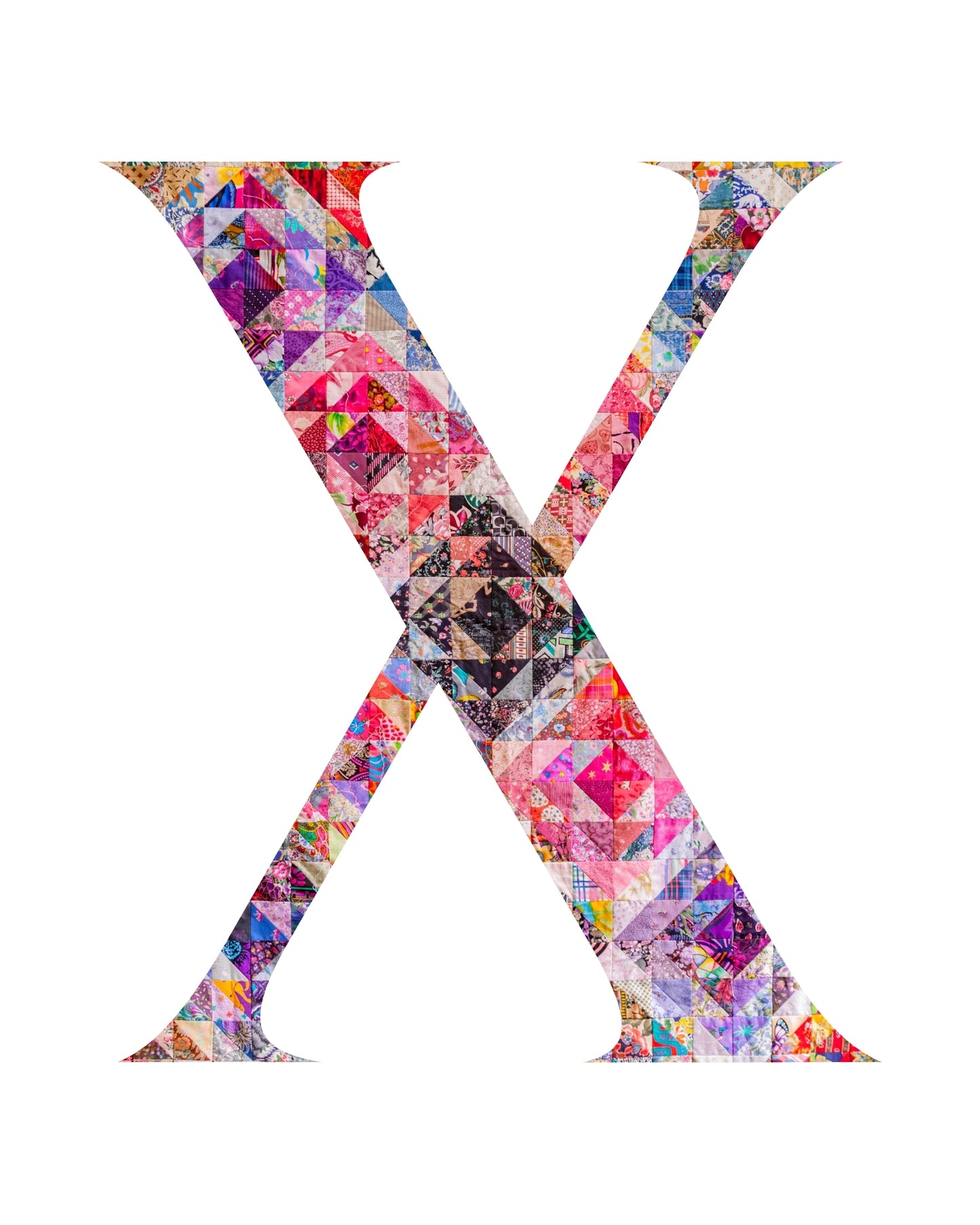 5"x7" Personalized Monogram Quilter Gift Wall Art Print