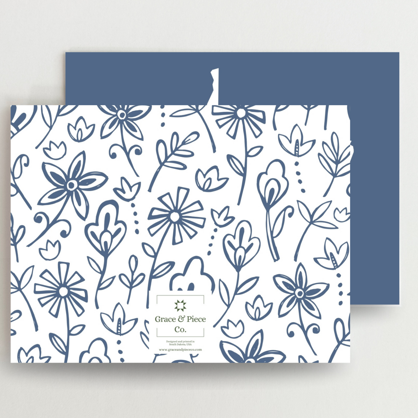 West Virginia Home Quilt Star Gift Set of 6 Blank Cards - Choose Your Color
