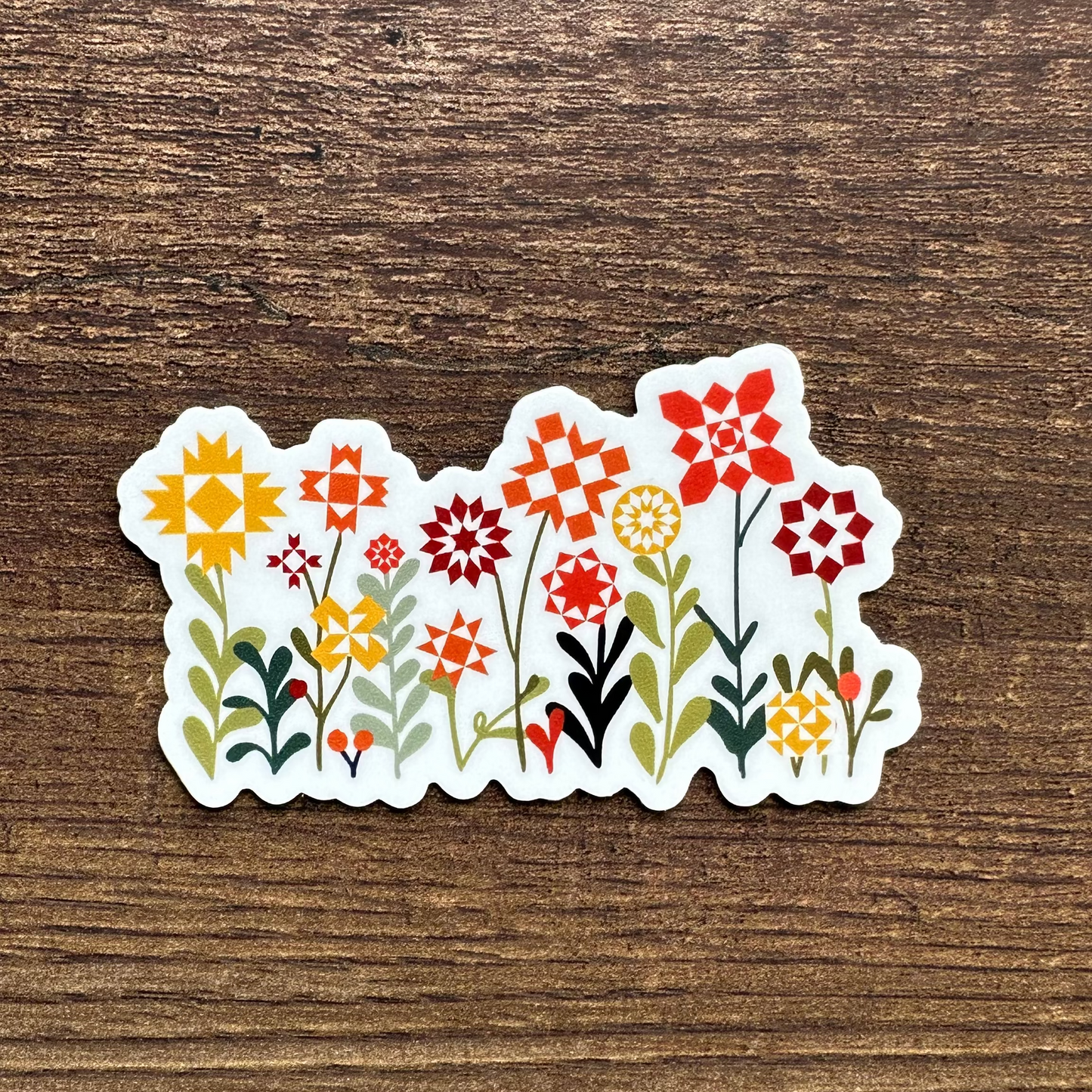 Quilter's Garden Sticker