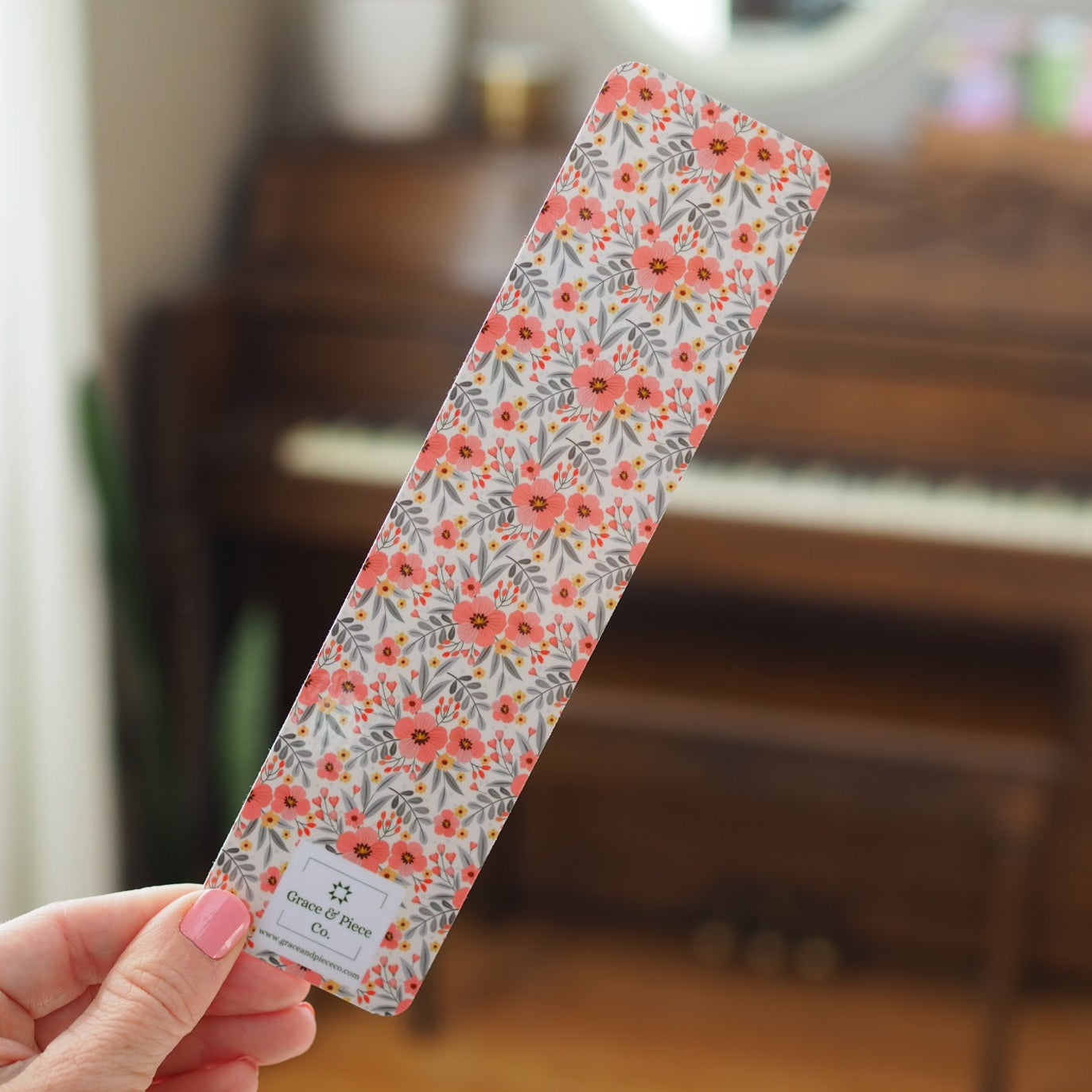Simply Sweet Quilt Laminated Bookmark