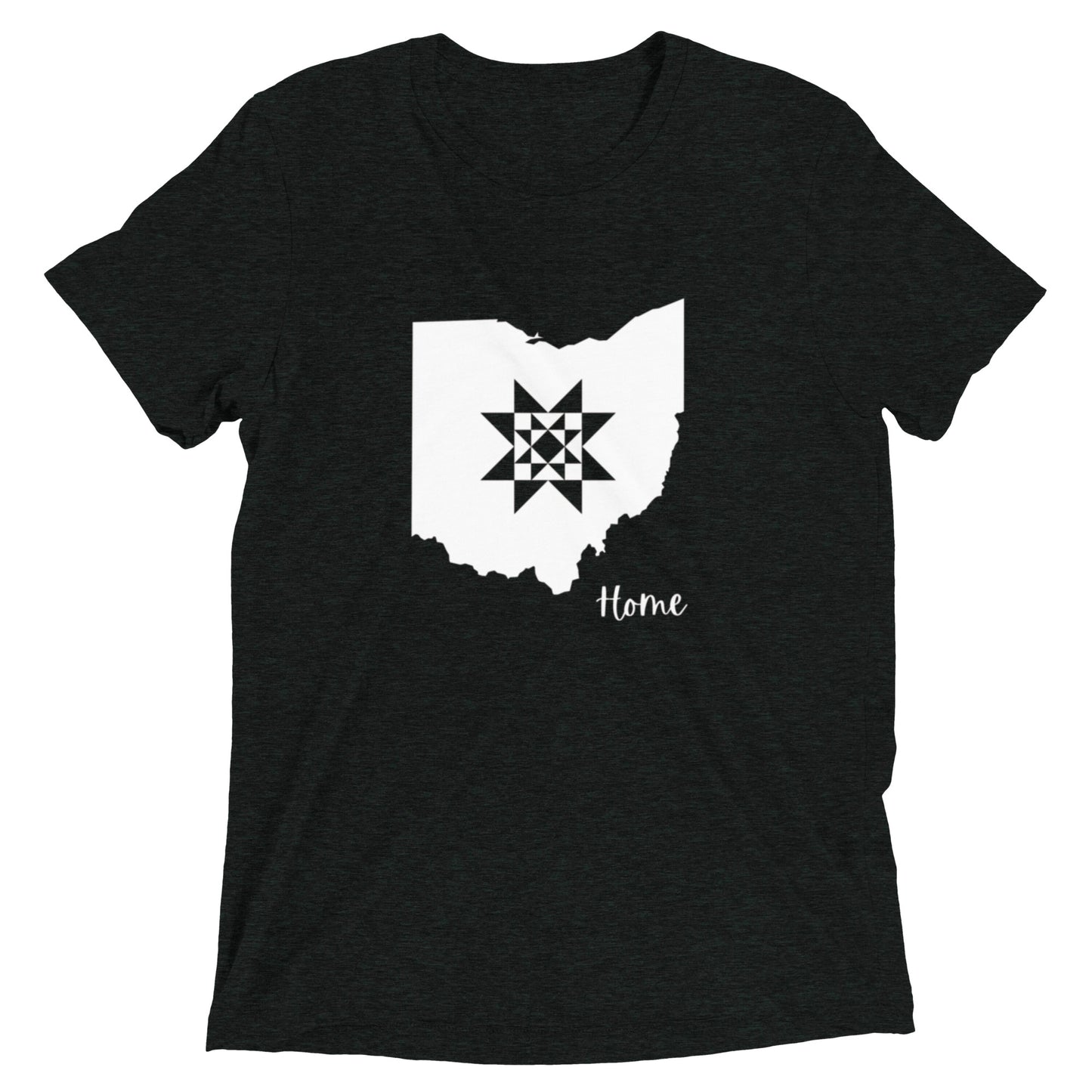 Ohio Home Quilt Star T-Shirt - Choose your color