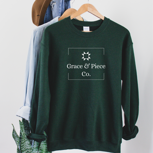 Grace & Piece Co. Logo Basic Gildan Sweatshirt - Choose Your Color