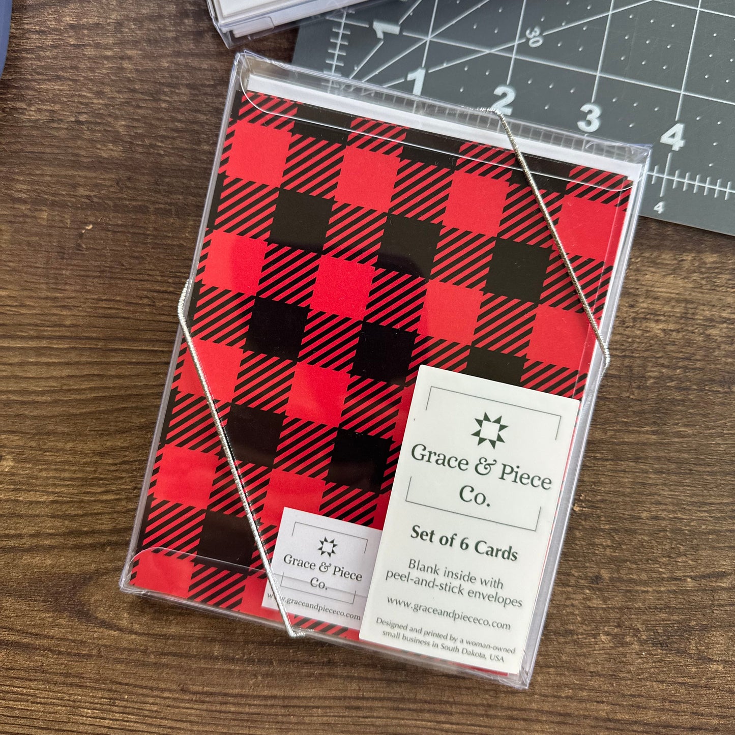 Quilt Star Nativity Boxed Set of 6 Christmas Cards