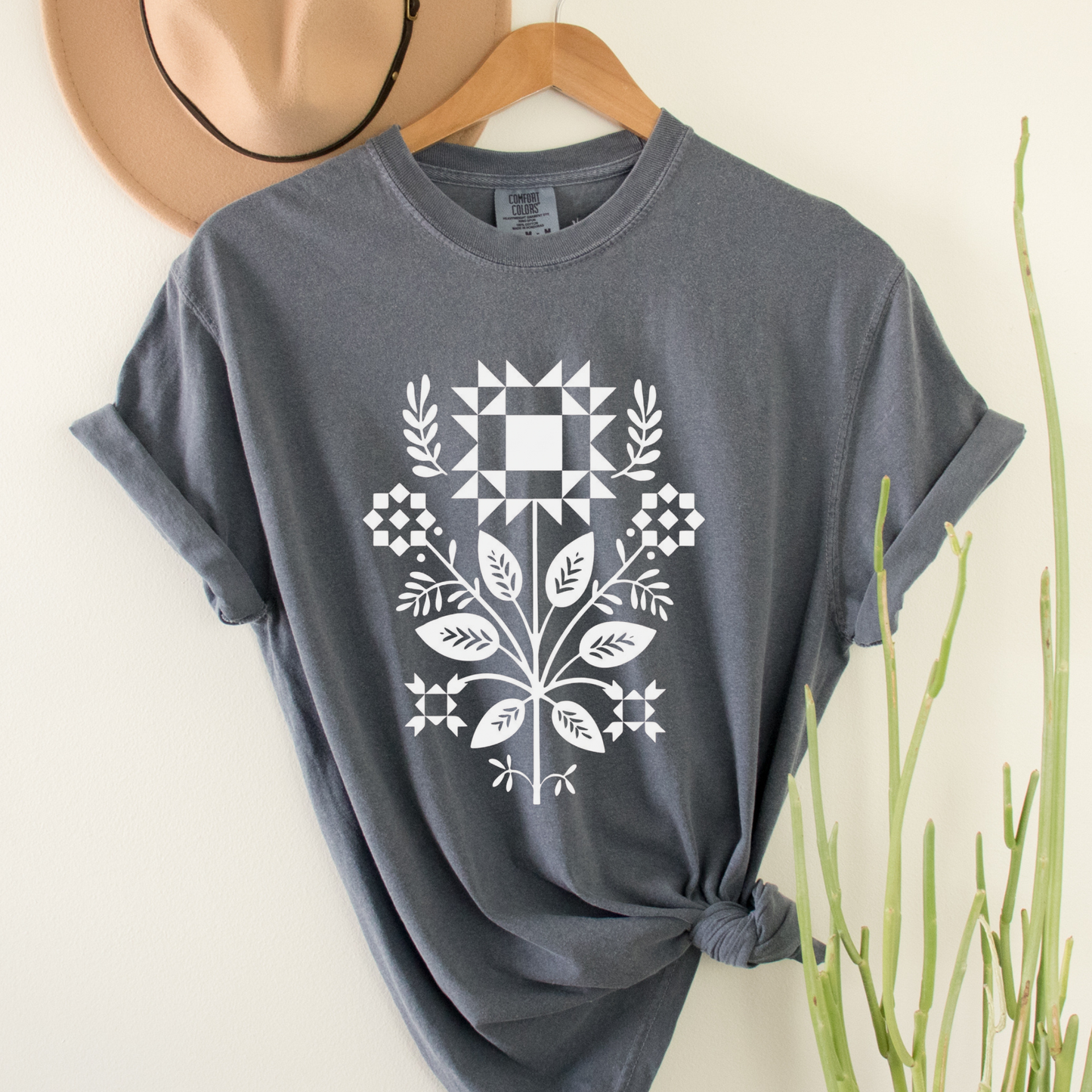 Quilter Flowers T-Shirt