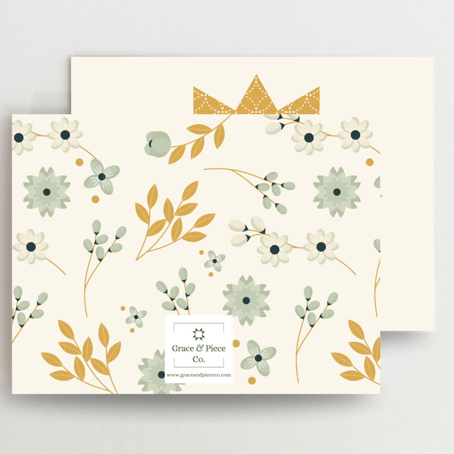 Simply Floral Blank Note Cards Set