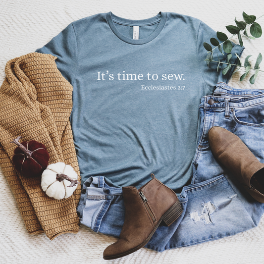 Bella+Canvas Funny Christian Quilter Bible Verse T-Shirt. Free shipping!