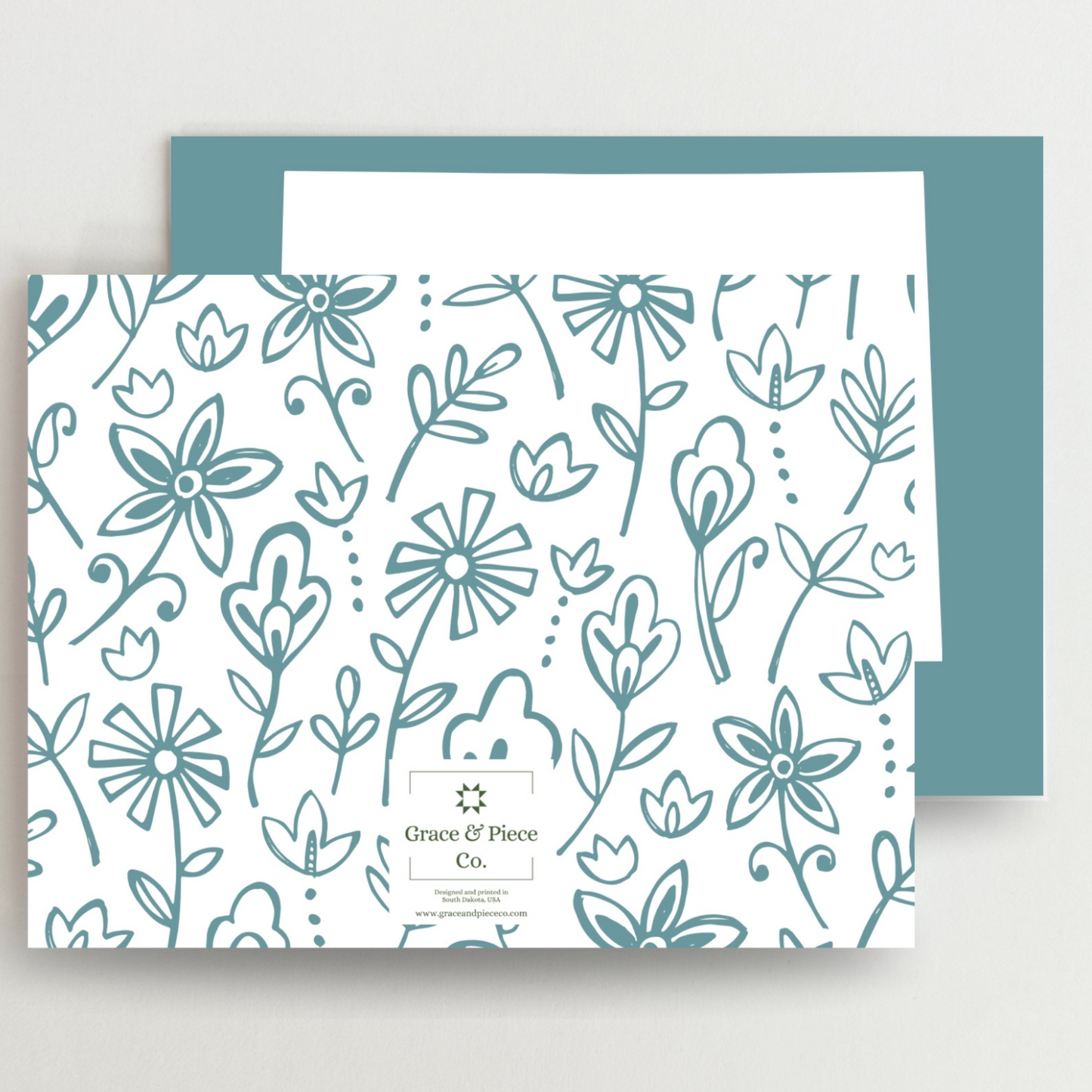 Colorado Home Quilt Star Gift Set of 6 Blank Cards - Choose Your Color