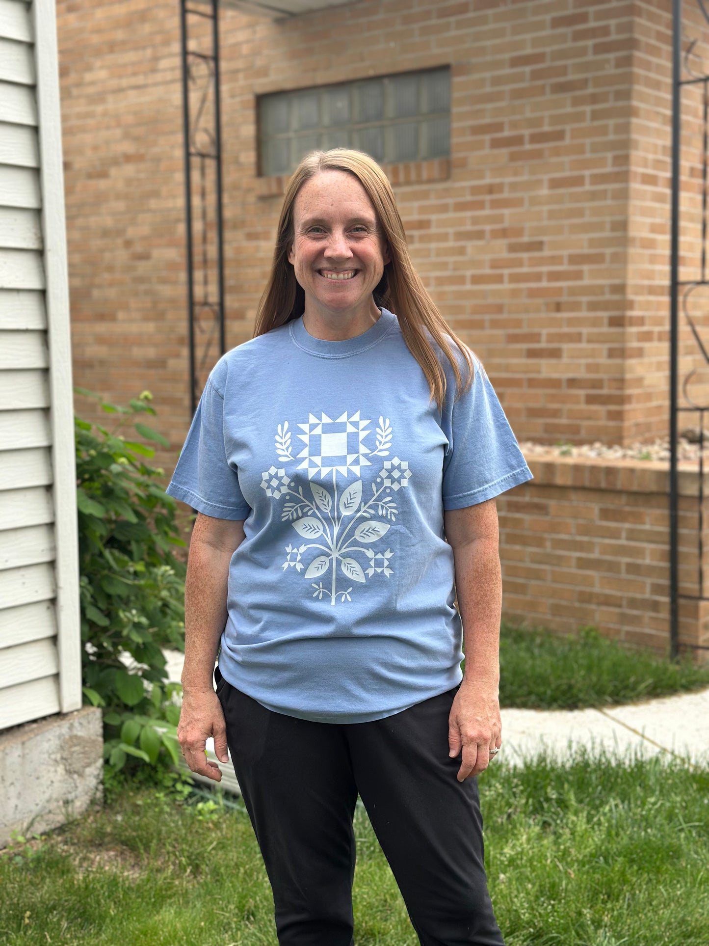 Quilter Flowers T-Shirt