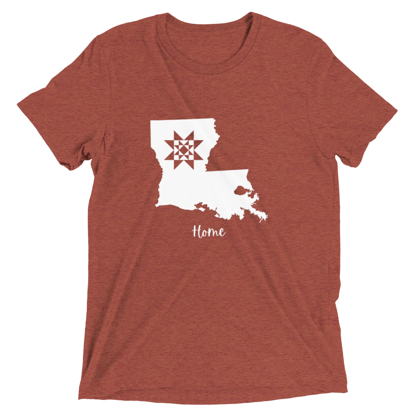 Louisiana Home Quilt Star T-Shirt - Choose your color