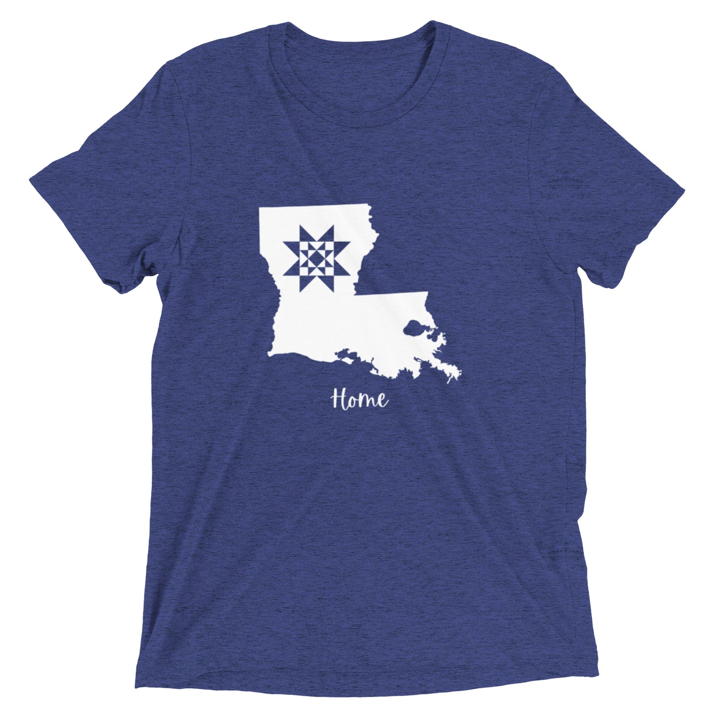Louisiana Home Quilt Star T-Shirt - Choose your color